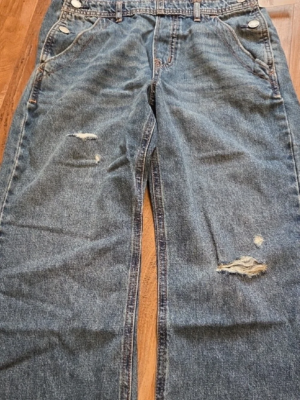 Gap NWT. Classic Blue Denim Overalls